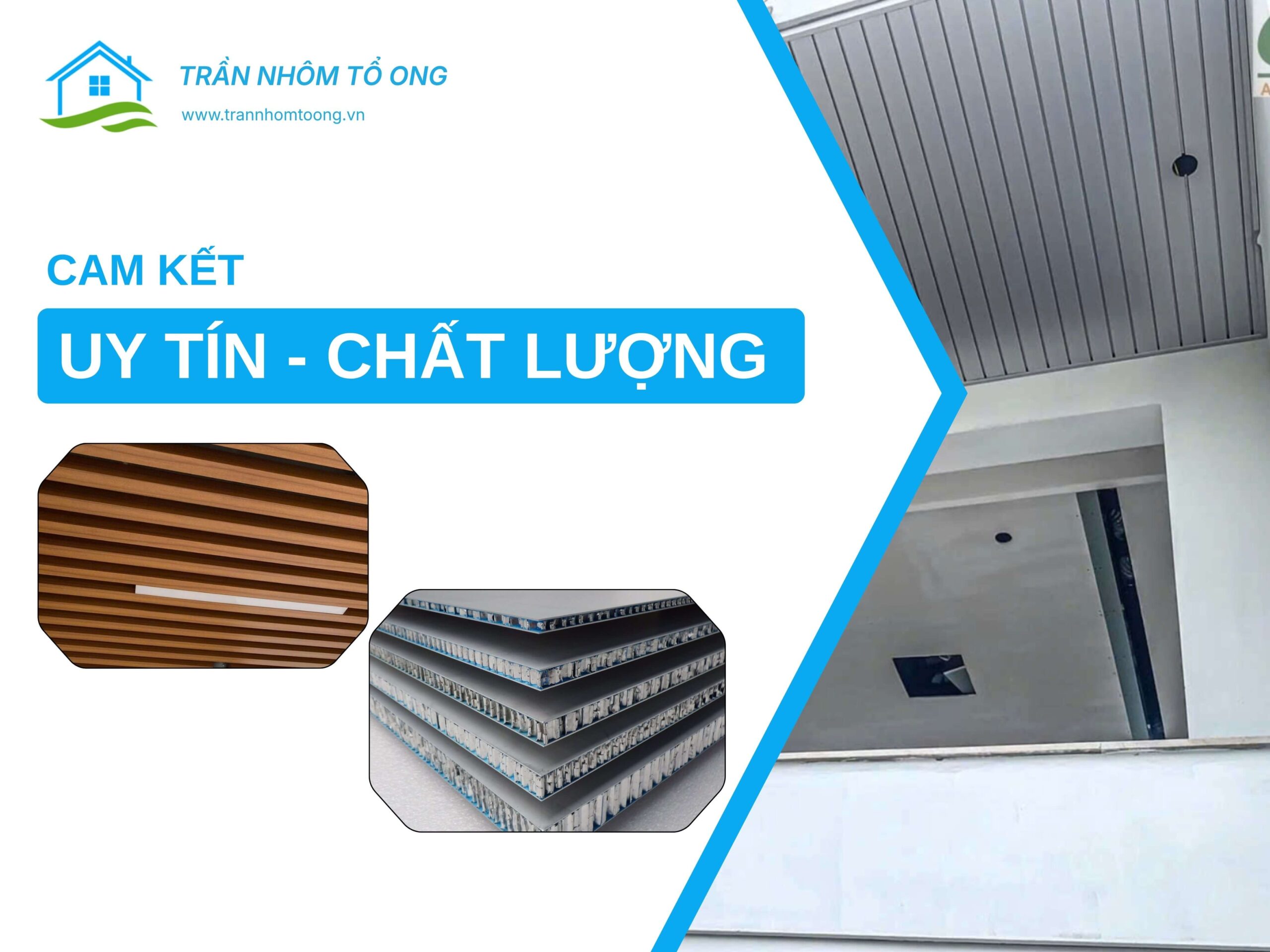 giới thiệu đơn vị thi công trần nhôm tổ ong