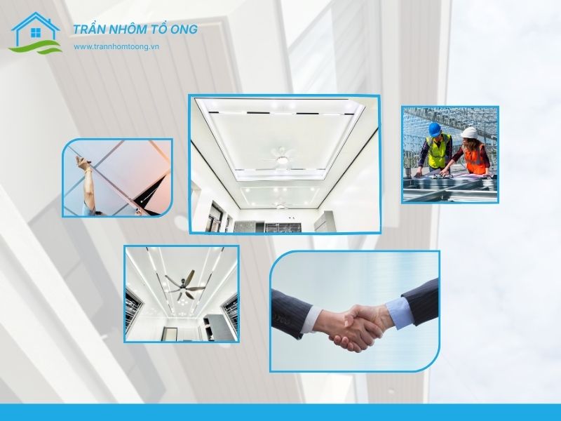 Chọn đơn vị thi công trần nhôm tổ ong