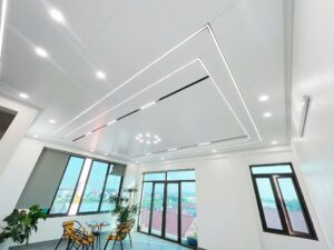 dự án trần nhôm tổ ong