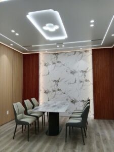 dự án trần nhôm tổ ong