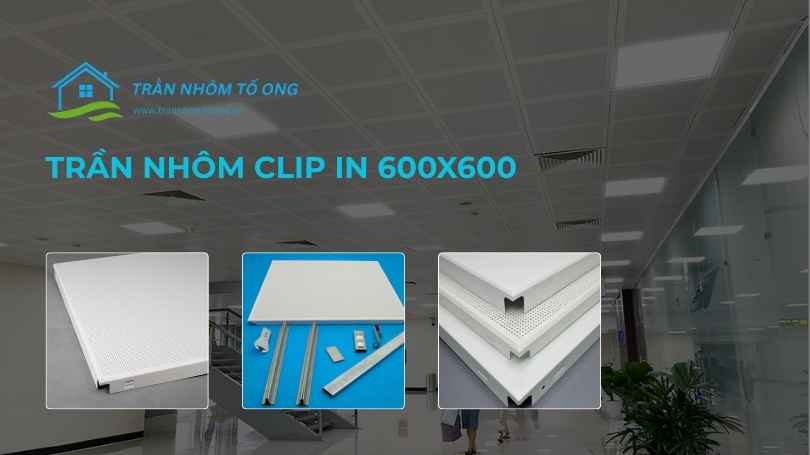 trần nhôm clip in 600x600